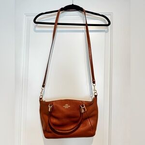 Coach Brown Leather Shoulder Bag